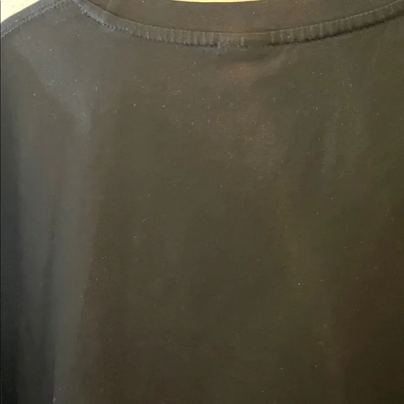 Black and Orange Beard Graphic T-Shirt - Picture 3 of 5